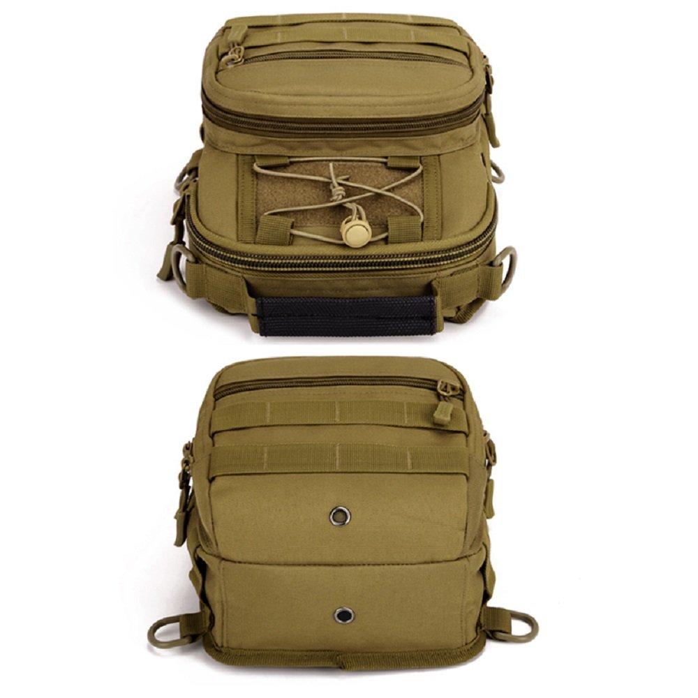 Pasuje na iPad dostupný v 7 ideální pro crossbody outdoorový černý [PHOENIX IKKI] 4cestný design, 4 barvy, maskáčový, voděodolný, prodyšný, unisex,