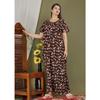 Beautiful Printed Women Maxi Nighty Indian Bollywood Summer Wear Night Gown