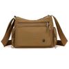Messenger bag women 2025 new trendy bag large capacity Oxford cloth lightweight versatile shoulder bag nylon canvas bag