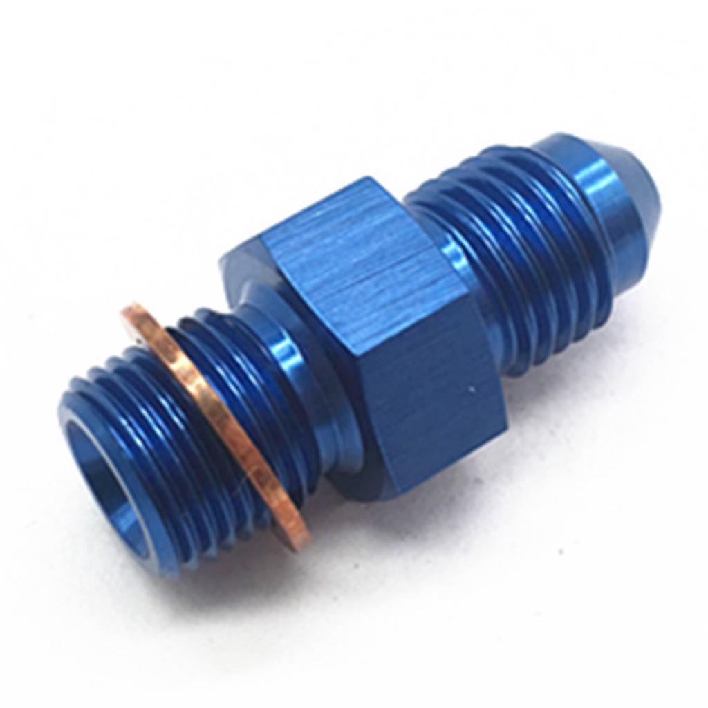 Universal Garrett Turbo 1mm Restrictor Oil Feed Straight Adapter AN4