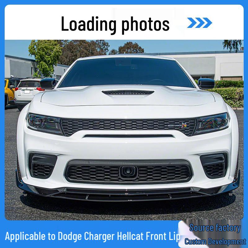 Dodge Charger Widebody Front Lip Splitter (2015-2024 Models)