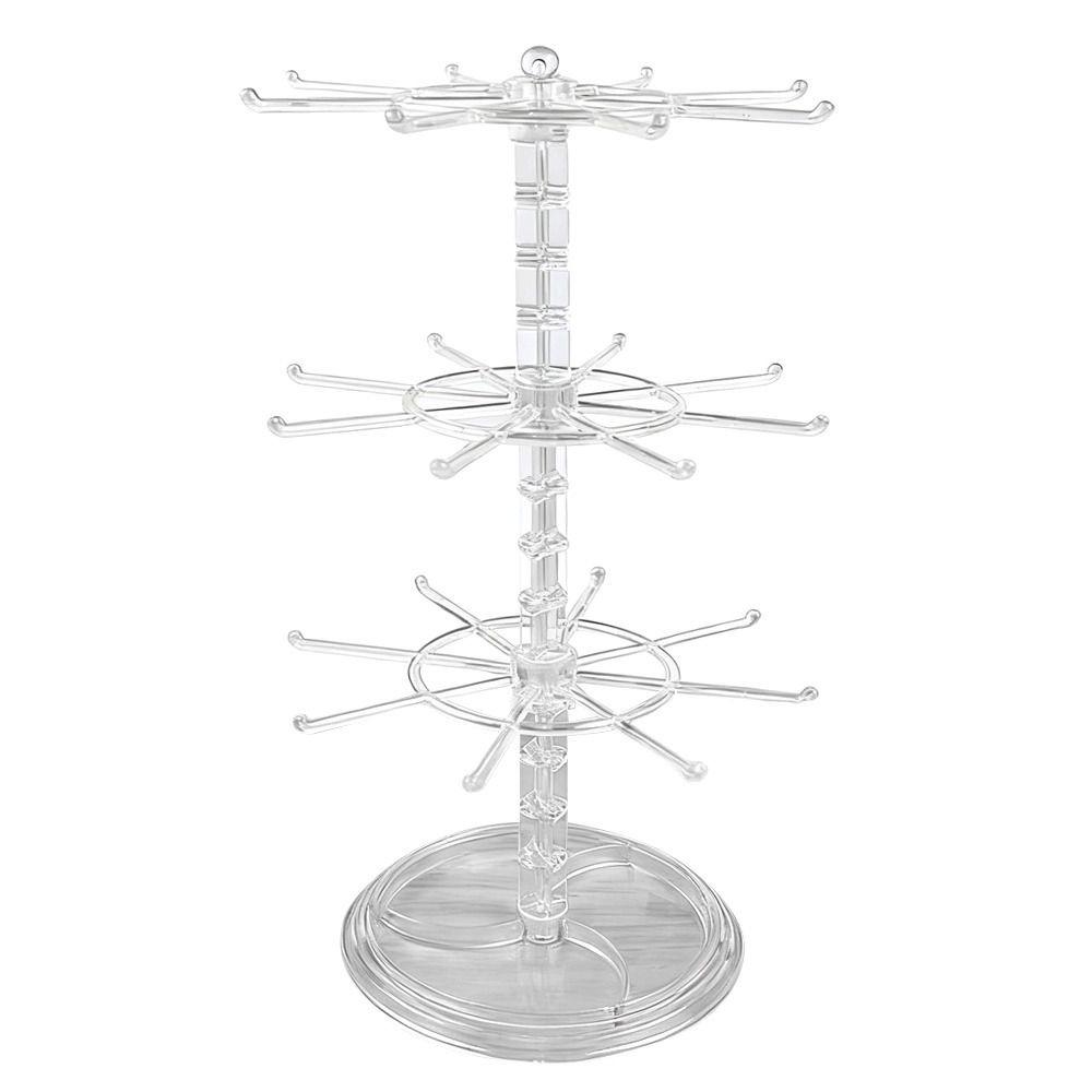 Rotating Design Keychain Hanging Rack Multi-layer Rotatable Rack Display Rack Small Items Display