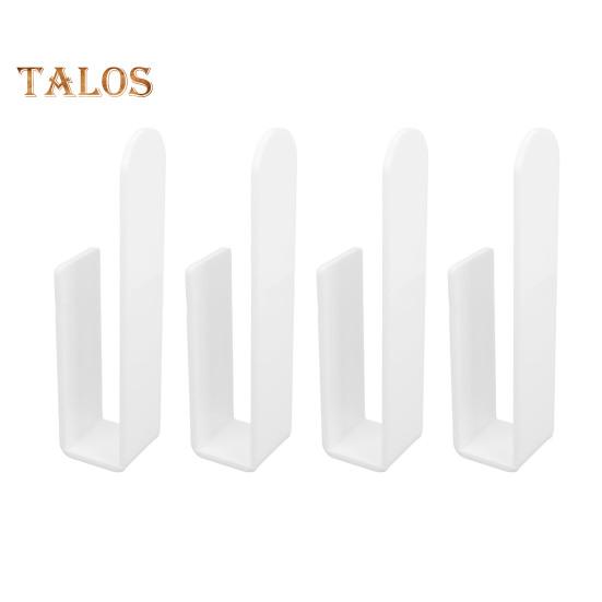 2/4/6/8 Stück Baseballkappenhalter, Wandmontage, Hut-Organizer-Haken, L-förmiges Design, Mehrzweck-Hutständer aus Acryl, einfach zu installieren