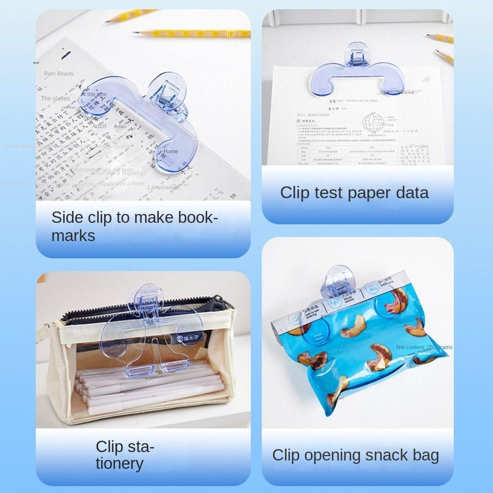 Visible Reading Book Marker Clip 12° Support Angle Books Fixed Clip Book Page Holder  Bookstores