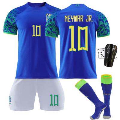 2223 Brazilië Uit Blauw Nr. 20 1018 Voetbaltenue Set