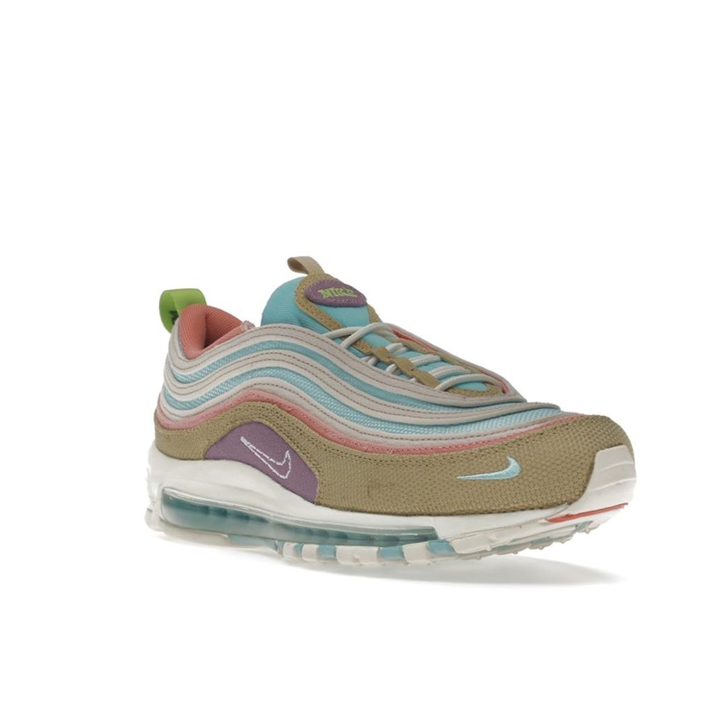 Nike Air Max 97 SE Sun Club - Copa Wheat Grass Men Sneakers Multi-Color Sail Madder-Root DM8588-400