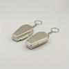Mini Keychain Stylish Windproof Metal Cool Storage Box Portable Coffin Car Keychain Organizer for Camping