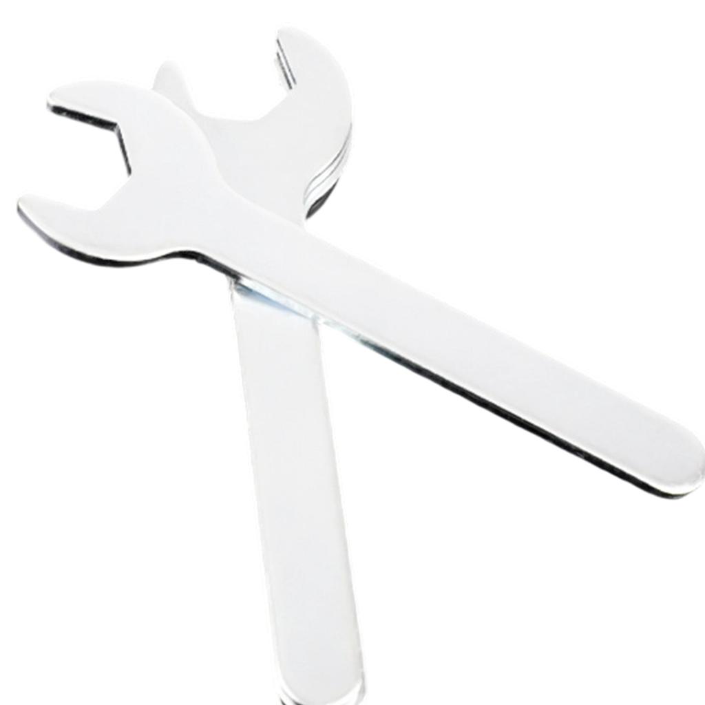 Schlanker verzinkter Maulschlüssel mit ergonomischem Griff Flacher Schlüssel für enge Stellen und sicheren Schraubengriff