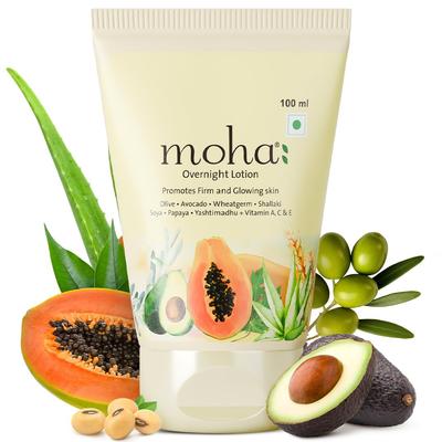 Lotion de Nuit Vitamine C Crème de Nuit Formule Hydratante Non Grasse Pour une Peau Éclatante Hommes Femmes 100 ml Lot de 1