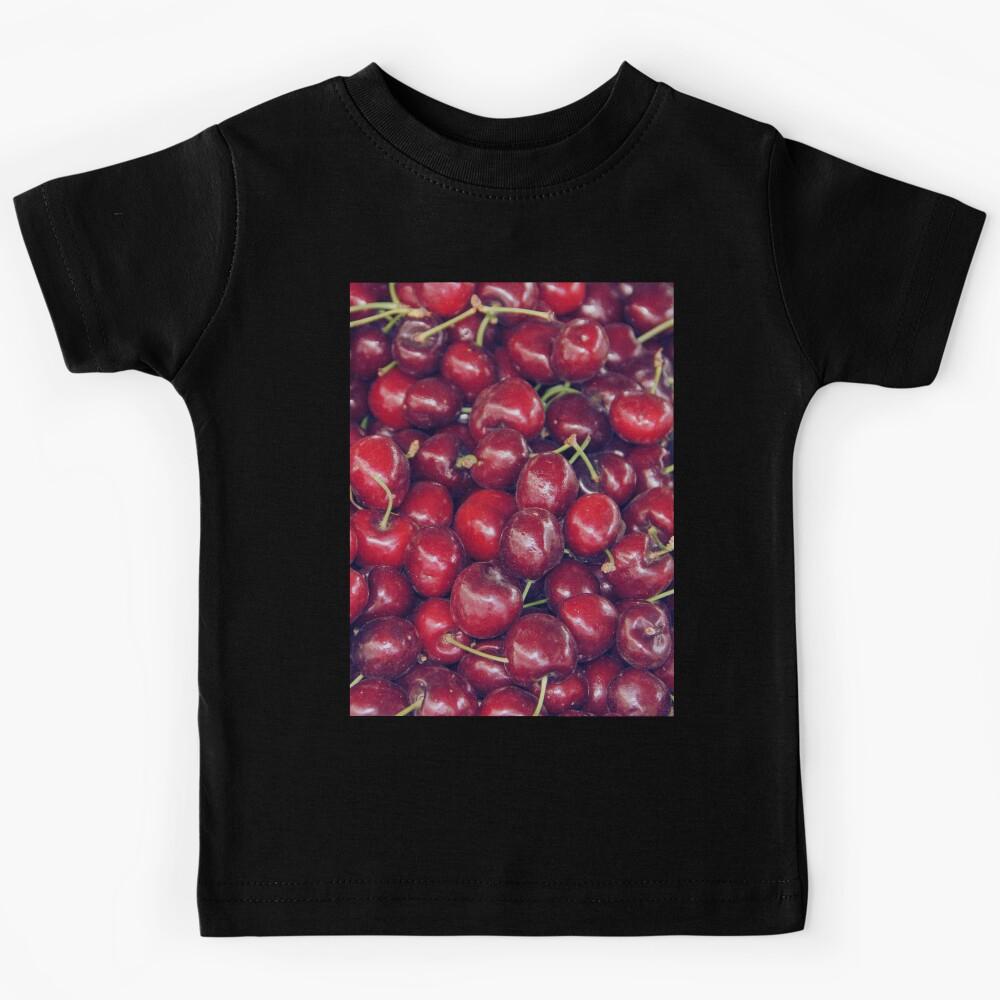 Cherries - fruit print Kids T-Shirt 130