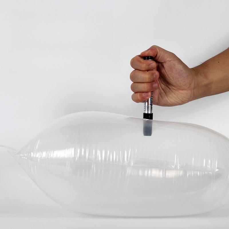 Luggage Filling Inflatable Bags Packaging Gap Bubble Pillow Shoe and Boot Anti-collision Cushioning Air Column Bags Air Cushion Filling Pouchs