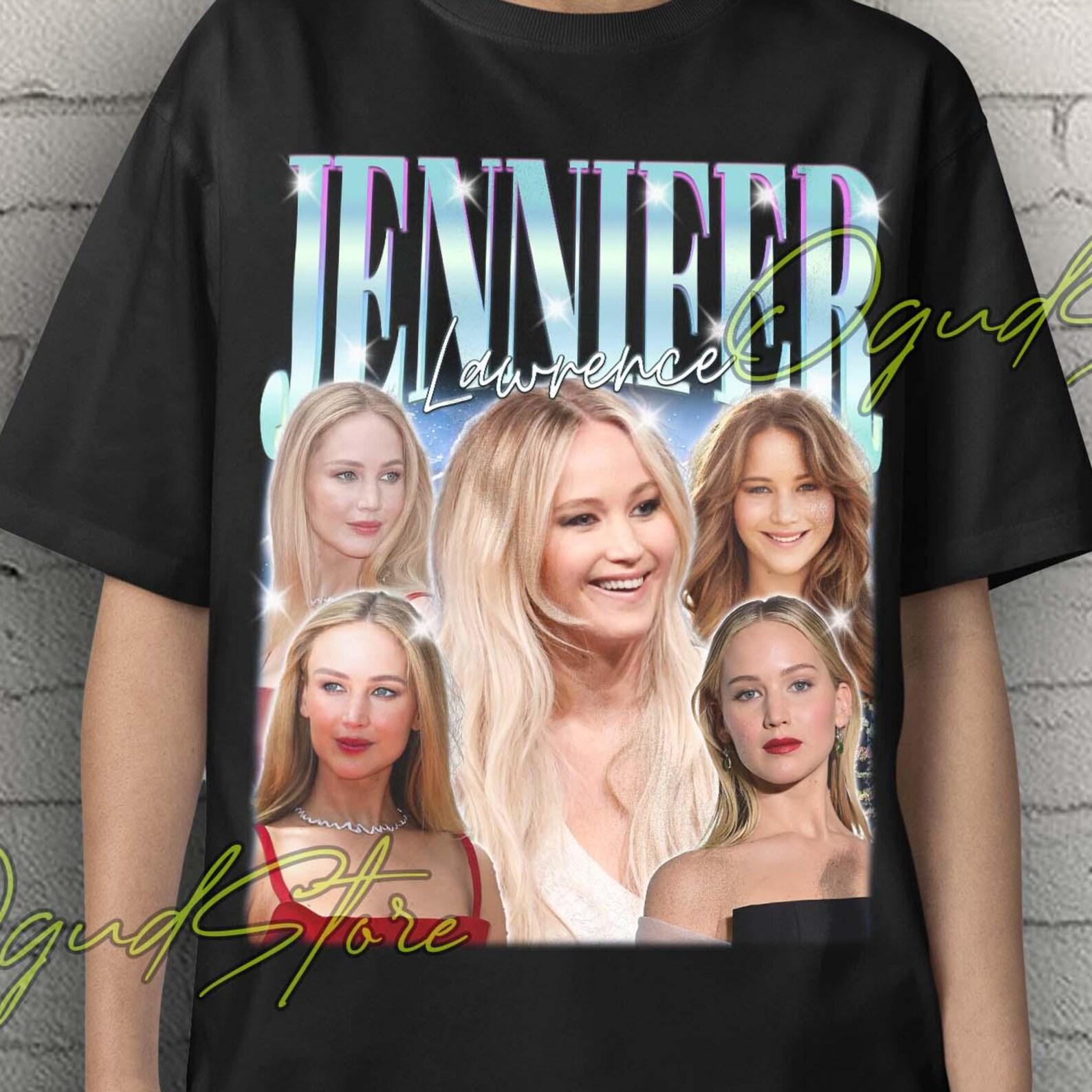 Jennifer Lawrence Shirt, Jennifer Lawrence Art, Jennifer Lawrence Merch, Jennifer Lawrence Tees, Jennifer Lawrence Sweater, Movie Gift Shirt 3XL