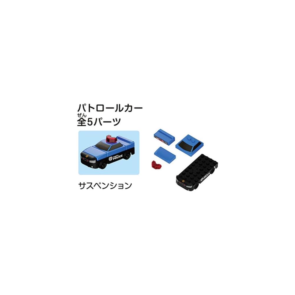 TAKARA TOMY Tomica Plarail Block Entry Set Toy for Ages 3 and Up