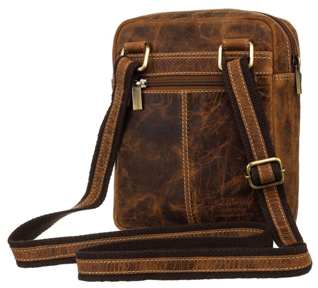 PTN PR-99-TMH-5962 Tan Leather Bag