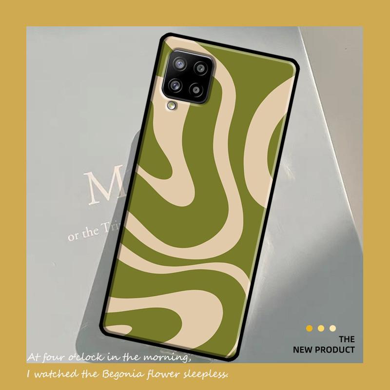 

Чехол Liquid Swirl Abstract Beige Sage Green для Samsung Galaxy A54 A34 A14 A12 A22 A32 A52 A72 A13 A33 A53 A73 A51 A71 Samsung A32 4G