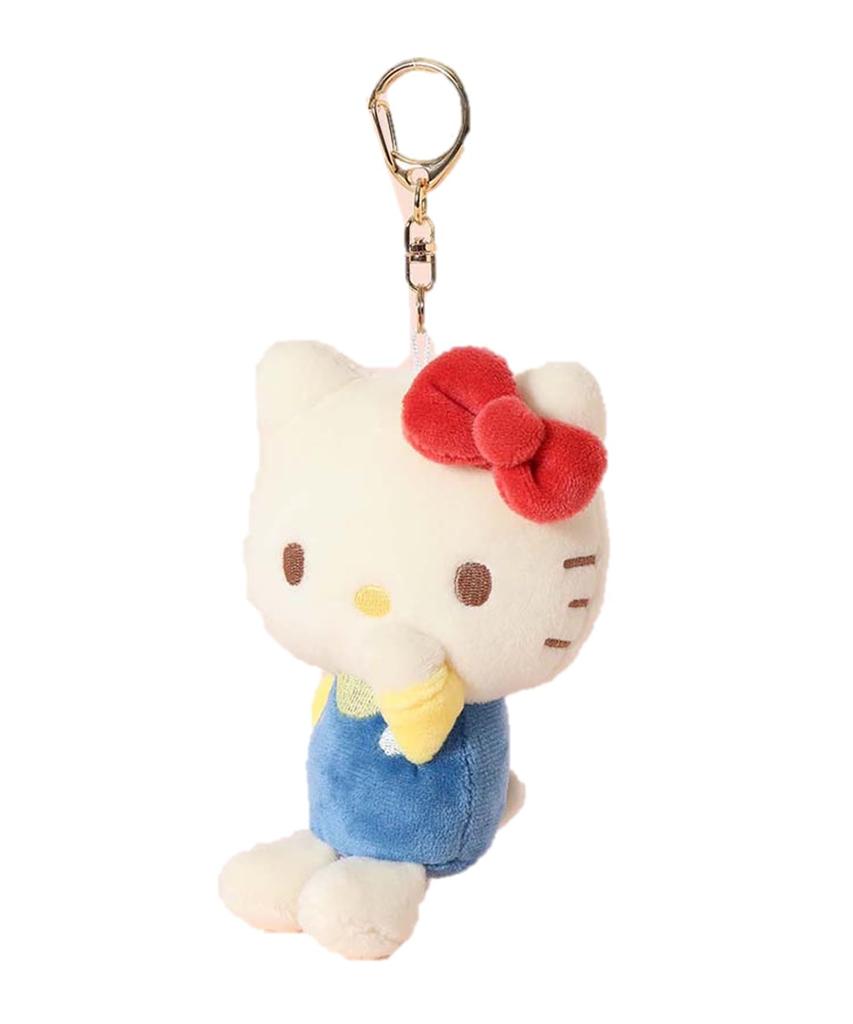 Sanrio Characters Mascot Charm Keychain [Bleu Bleuet] (Hello Kitty)