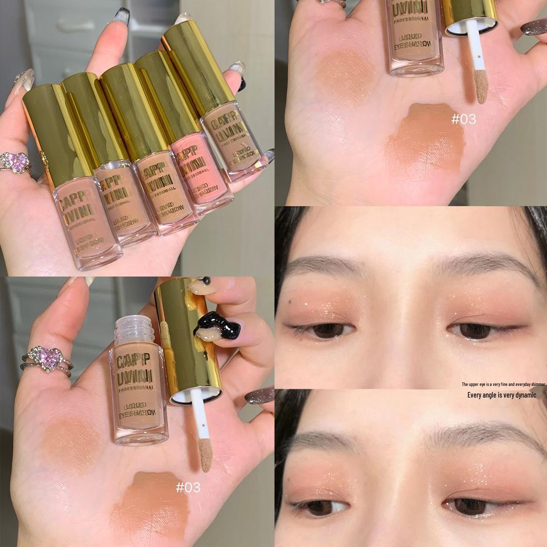 

Misty Liquid Eyeshadow: Gray Pink, Coffee Matte Shimmer - Single Earth Tone