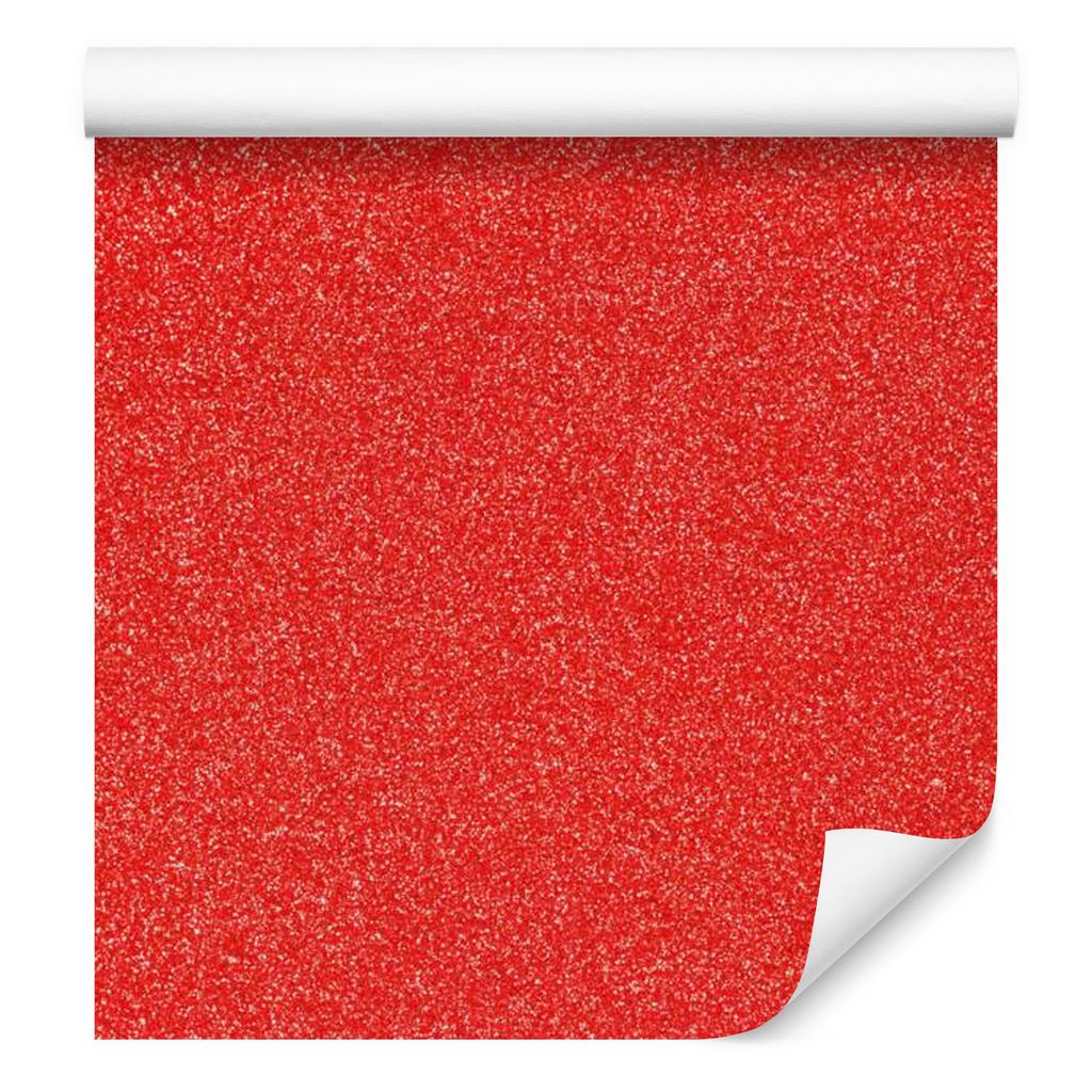 Glitter red wallpaper, red background for living room and bedroom 50x1000