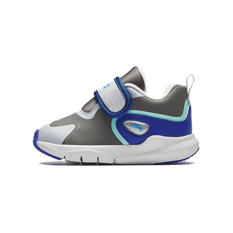 

Anta Fashion Classic Baby Walking Shoes Baby Shoes Gray Blue A12430051-3 20