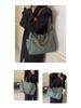 Korean Style Women's Large Nylon Tote Bag - Versatile Canvas Shoulder Bag