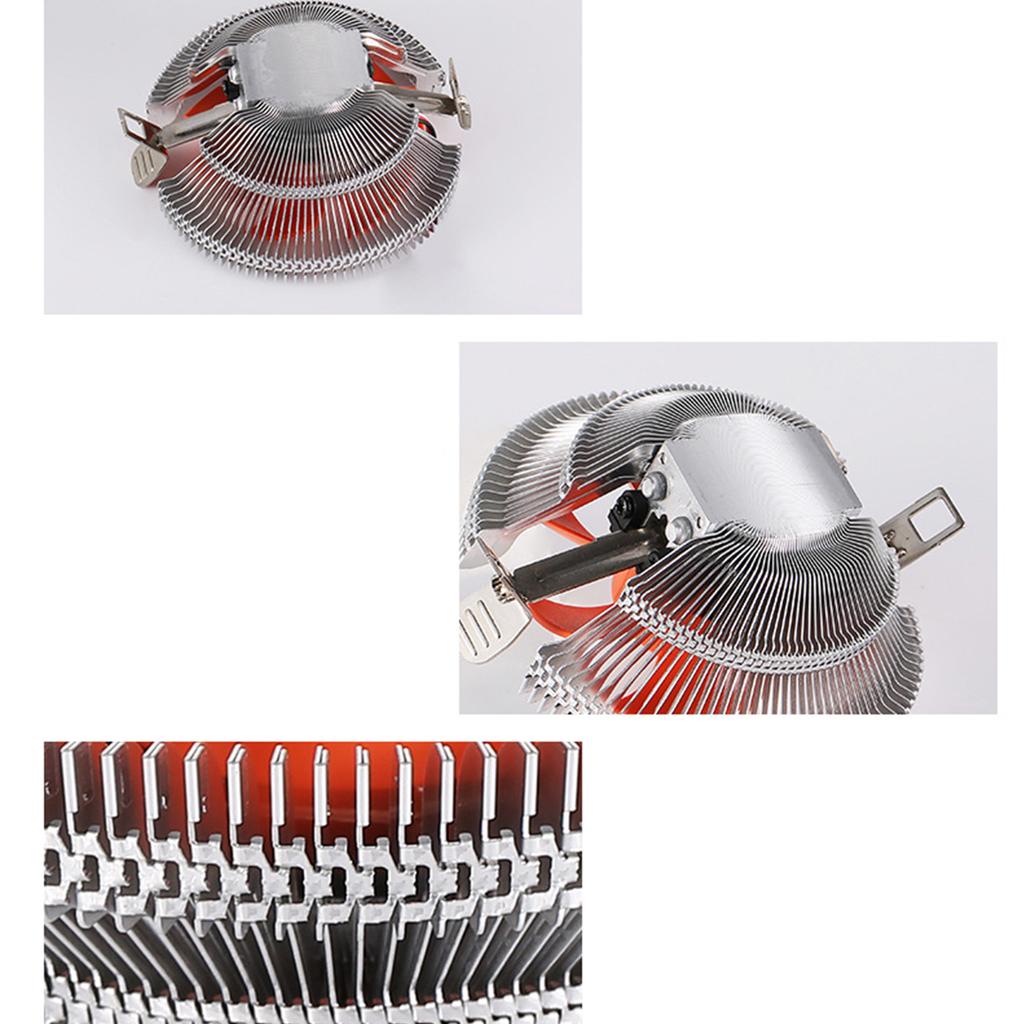 CPU Fan Desktop Computer PC Cooler Aluminum Heatsink CPU Cooling Radiator for LGA 775 1150 1155 1156 1366 2011