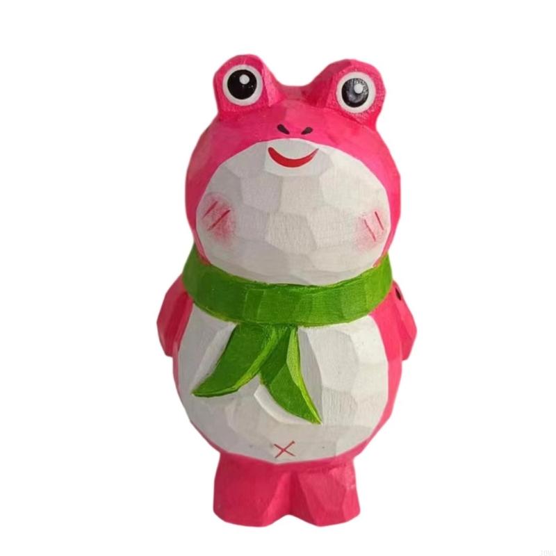 

Friendly Painted Statue Artistic Carving Table Showpiece Ornament J0MC рожевий червоний колір