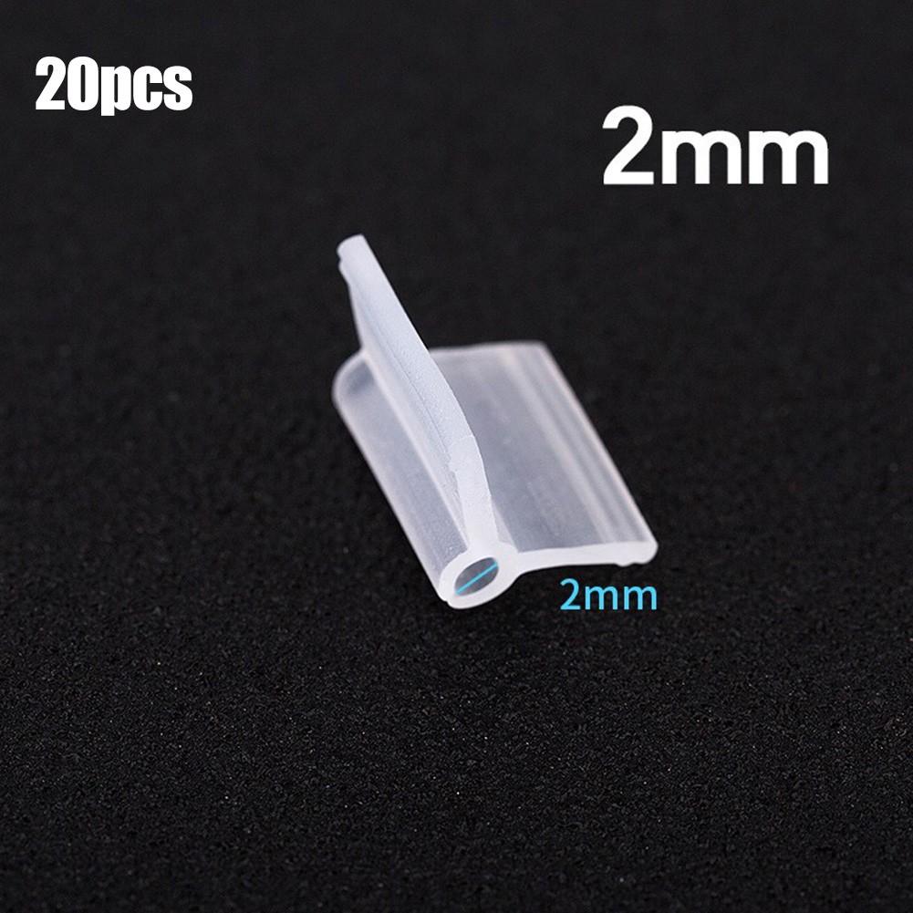 

Sun Protection Fixing Grafted Vines 20Pcs Agriculture Grafting Clips Flower Plant Vine Branches Clip PP PLASTIC Re-use 2mm 3mm