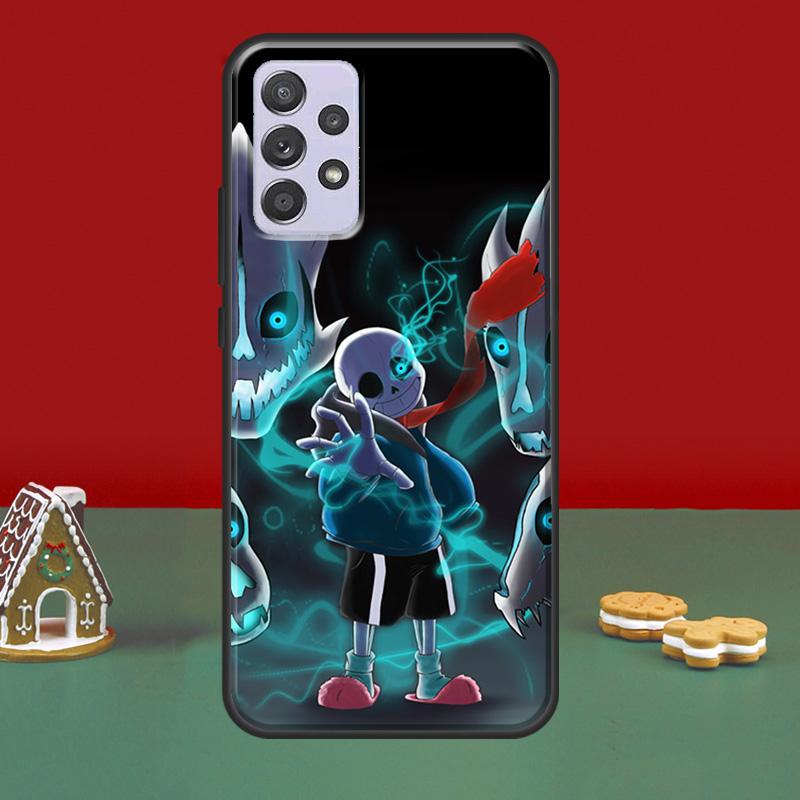 Husa Undertale Sans pentru Samsung A52S A12 A32 A42 A52 A72 A51 A71 A31 A11 A40 A50 A70 A21S