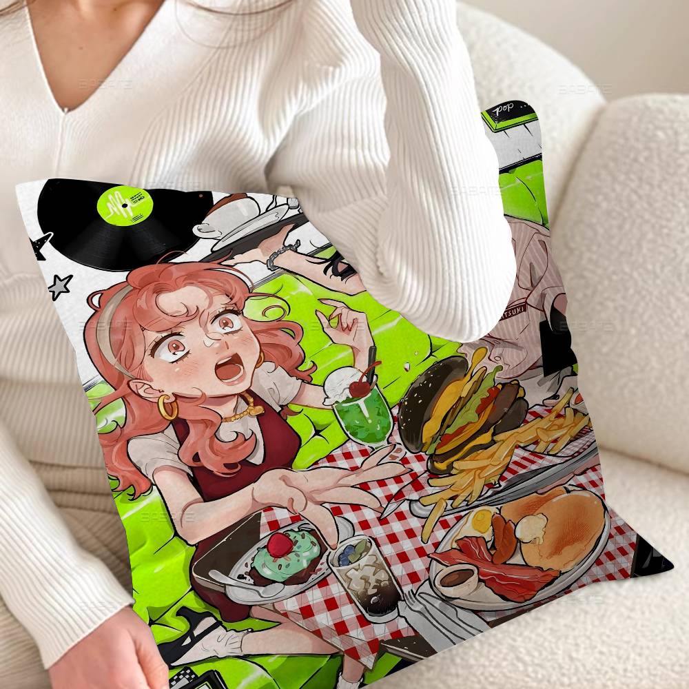 Manga TThe GGuy SShe WWas IInterested IIn WWasn Anime Cushion Cover Decorative Pillow Sofa Home Decor Case Pillow Cases