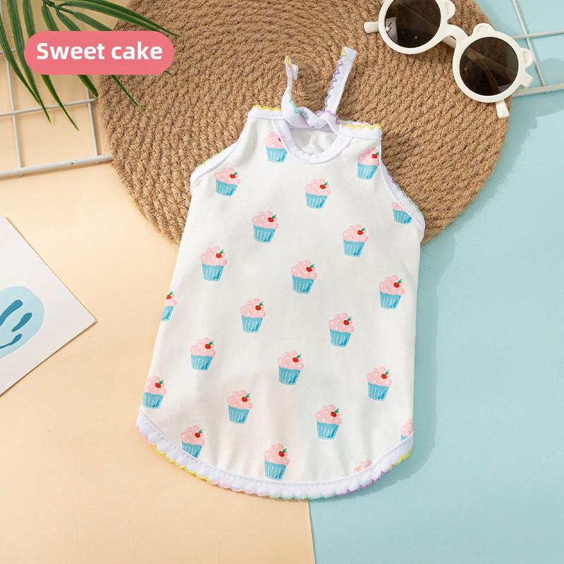 

Жилет для питомцев с принтом собаки, мультяшный милый жилет, одежда для щенков, одежда для питомцев, жилет для собак XL