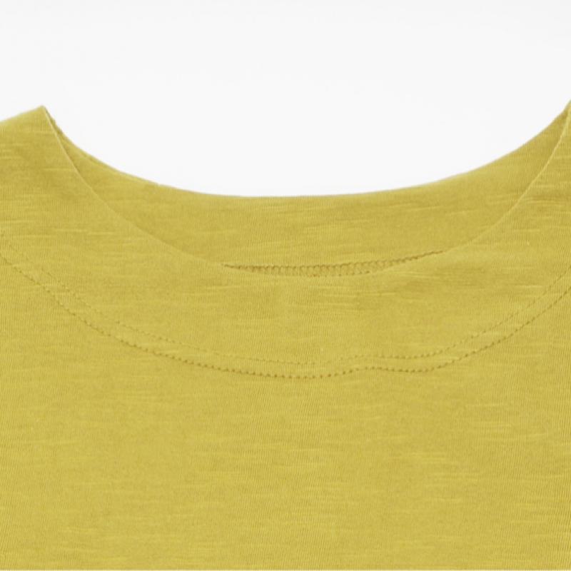 Shop Women Slab CoTTon AuTumn Long Sleeve T shirT Wine Dai Wsh 1001