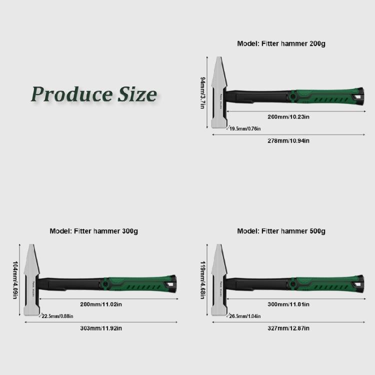 Professional Strength Steel Hammer Duckbill Hammer For Home Improvement And Electrical Work With Slip Resistant Handle