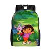 D-Doras and Friends Backpack Student  Lightweight Backpacks Polyester Style School Bags Outdoor Designer Rucksack