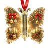 Santa Claus Christmas Tree Ornaments Snowman Butterfly Hanging Decorations  Tree Top Decoration