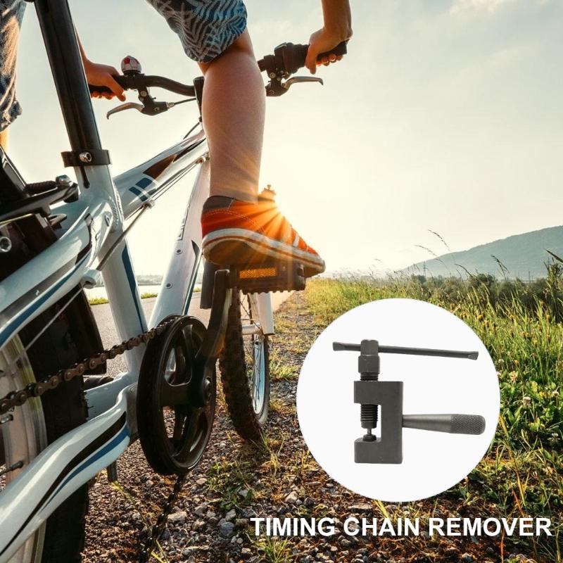 Motorcycle Chain Tool with Carrying Case Chain Cutter and Riveter Chain Link Removal Tool for Dirt Bike Motorcycle