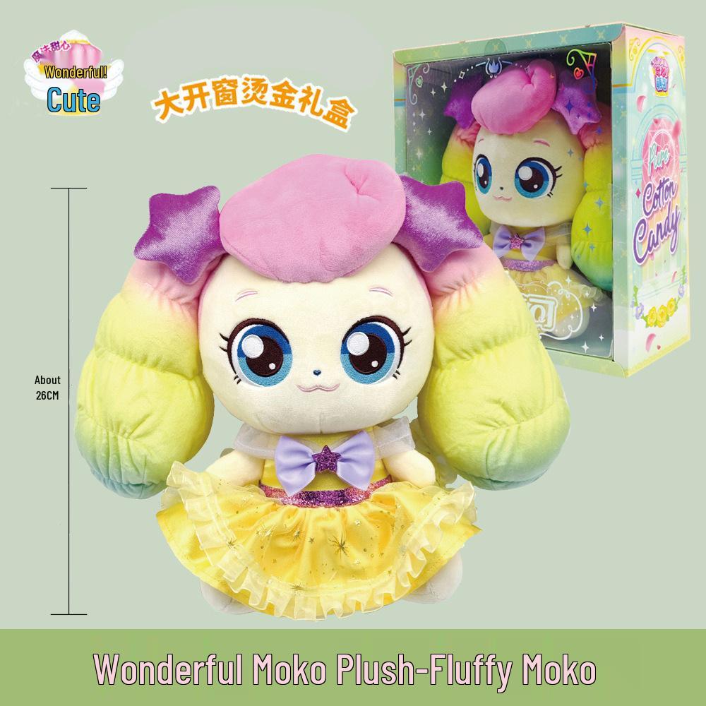 Adorable Moko Good Luck Plush Doll for Girls & Babies