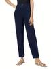 Autumn and winter new high elastic skin-friendly nude quick-drying straight nine-point pants, casual versatile loose sweatpants for women