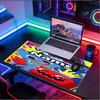 Custom Name Personalized Huggy Wuggy Pattern Mousepad, Laptop PC Desk Mat, Decorative Desk Mat for Home Keyboard Pad Gift