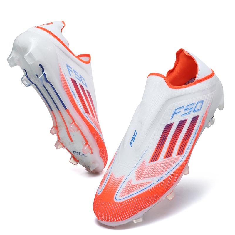 Chaussures de football pour adultes hommes et femmes Chaussures de football pour hommes à tige basse TF crampons courts AG crampons longs Chaussures de football pour l'entraînement en compétition