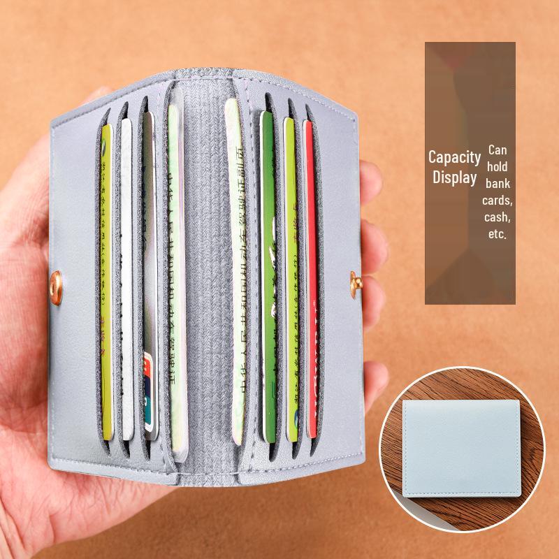 

Бестселлер Ультратонкий Минималистичный Кошелек-картхолдер для женщин и мужчин: Защита от размагничивания, Маленький и компактный для банковских/ID-карт и водительского удостоверения.