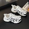 New Summer Platform Dad Shoes Women's Versatile Casual Sports Shoes Breathable Single Mesh Shoes Trendy Women's Shoes