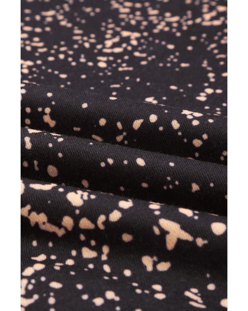 Azura Exchange Black Bleached Sweatshirt