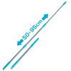 Telescopic Window Mop with Squeegee 57-128 Cm 4 Pcs.