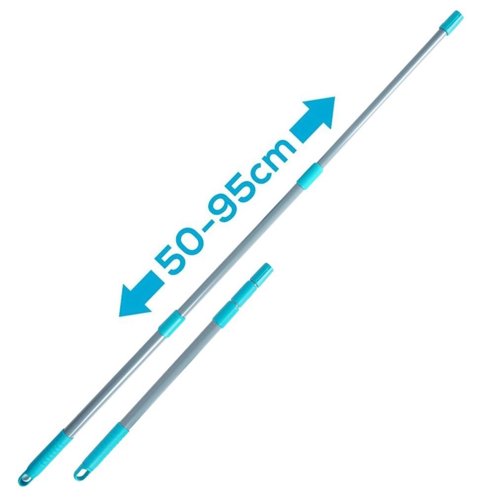 Telescopic Window Mop with Squeegee 57-128 Cm 4 Pcs.