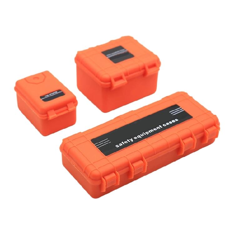 

Heavy Duty Toolbox Equipment Case Support Parts Protections Accessory for SCX10 Remote Control Model Car помаранчевий