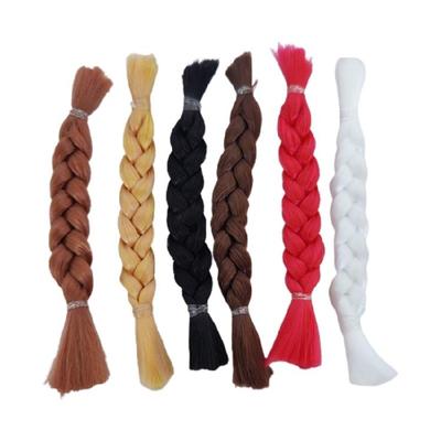 Doll Wigs Ponytail Braid Doll Wigs Blonde DIY Doll Hair Doll Wigs Braids Hair Chain