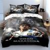 Sportsman Diego Maradona Imagery. Bedding Sets Duvet Cover Sets Duvet Covers Pillowcases(1 * Duvet Cover 2 * Pillowcases, Without Duvet Insert)