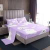 Halloween Cartoon Ghost Pattern Bed Hat Four-Piece Bedding Set Bedroom Dormitory Bedding Decoration