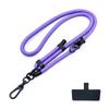 Phone Lanyard Adjustable 1 Cm Diameter Outdoor Universal Case Crossbody Shoulder Card Neck Cord Clip Hang Anti-lost Wrist Strap