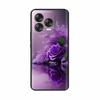 כיסוי טלפון מעוצב ל-ZTE Blade V70 דוגמאות פרחים צבעוניות כיסוי סיליקון TPU רך ל-ZTE nubia V70 Design / Blade V70 Vita